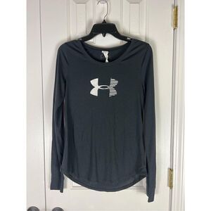 Underarmour Womens Black Blouse Size M